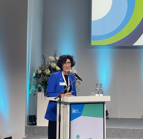 DBfK-Präsidentin Vera Lux