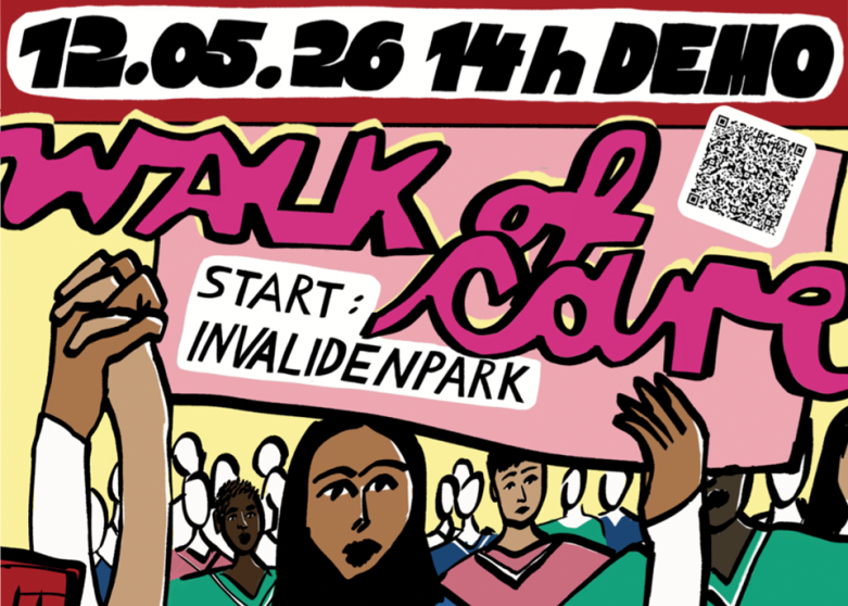 Hinaus zum Walk of Care in Berlin!