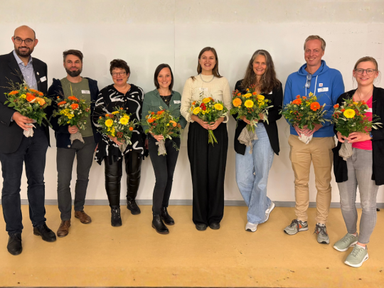Der neue Vorstand (v.l.n.r.): Martin Dichter, Christopher Kesting, Heidrun Pundt, Janine Wehrli, Lili Mallée, Swantje Seismann-Petersen, Daniel Richter, Marleen Schönbeck und Julia Taubitz (nicht auf dem Foto).