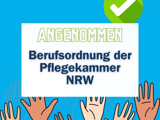Berufsordnung in NRW verabschiedet