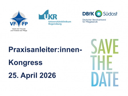 Save the Date: 25. April 2026 in Regensburg – Praxisanleiter:innen-Kongress
